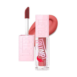 Maybelline Lifter Plump Lip Gloss - Peach Fever - Instantly 30% Fuller Lips, Non-Sticky, Long-Lasting Maybelline Lifter Plump Lip Gloss - Instantly Fuller Lips Lip Gloss, Plumping Lip Gloss, Maybelline Lifter Plump, Dudak Parlatıcısı, Peach Fever, Cosmetic Lip Care, Non-Sticky Lip Gloss, Long-Lasting Lip Gloss, Chili Pepper Extract, Easy Application, Instant Plumping, Smooth Lips, Beauty Essentials, Makeup, Lip Care Products