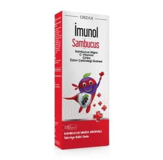 Orzax Ocean Imunol Sambucus Syrup for Immune Support - Natural Elderberry Supplement for Kids & Adults Orzax Sambucus Syrup - Natural Immune Support for All Ages Sambucus Syrup, Elderberry Supplement, Immune System Support, Natural Cold and Flu Relief, Children's Dietary Supplement, Health Supplements, Natural Immune Boosters, Dietary Supplements for Kids, Family Health, Immune Health, Natural Health Remedies