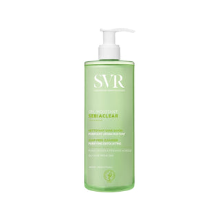 SVR Sebiaclear Gel Moussant Cleansing Gel for Acne-Prone Skin, 400ml - Dermatologically Tested Skincare SVR Sebiaclear Gel Moussant - Gentle Cleansing for Acne-Prone Skin SVR Sebiaclear Gel Moussant, Cleansing Gel, Acne-prone skin care, Dermatologically tested cleanser, Skincare for sensitive skin, Gentle cleansing, Moisturizing properties, SVR brand, Skincare routine, Acne treatment, Sensitive skin solutions, Dermatologist recommended, Skincare products, Face wash, Cleanser for acne-prone skin