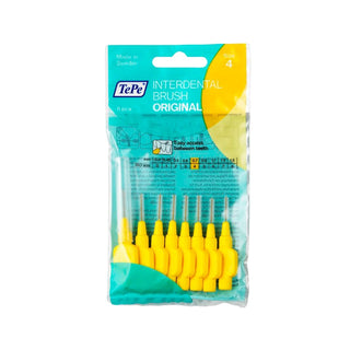 Tepe Interdental Brush 0.7mm Yellow - 8 Pack - Gentle & Effective Plaque Removal for Gum Health & Orthodontic Cleaning Tepe 0.7mm Interdental Brush - Plaque Removal & Gum Health interdental brush, Tepe interdental brush, 0.7mm interdental brush, yellow interdental brush, small interdental brush, dental cleaning brush, between teeth cleaning, orthodontic brush, gum health, plaque removal, oral hygiene, interdental cleaning, dental care, gum disease prevention, orthodontic appliance cleaning, narrow interdent
