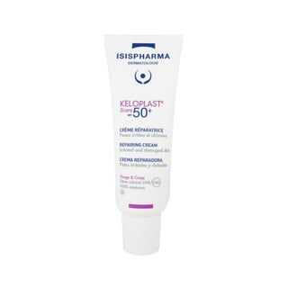 Isis Pharma Keloplast Scars SPF50+ Cream - Non-Greasy Scar Repair with High Sun Protection