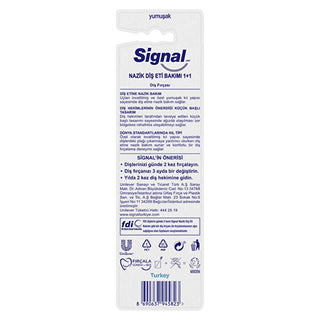 Signal Soft Toothbrush Buy 1 Get 1 Free Advantageous Package