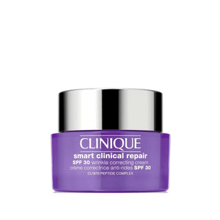 Clinique Smart Clinical Repair Anti-Aging Moisturizer with SPF30 - Minimizes Fine Lines & Wrinkles, Hydrates Skin Clinique Smart Clinical Repair Moisturizer - Anti-Aging, SPF30 anti-aging moisturizer, Clinique Smart Clinical Repair, SPF30 moisturizer, anti-wrinkle cream, fine line reduction, skincare, moisturizer with SPF, anti-aging skincare, wrinkle reduction, hydration, sun protection, cosmetics, beauty products, skincare routine, mature skin, aging skin, premium moisturizer