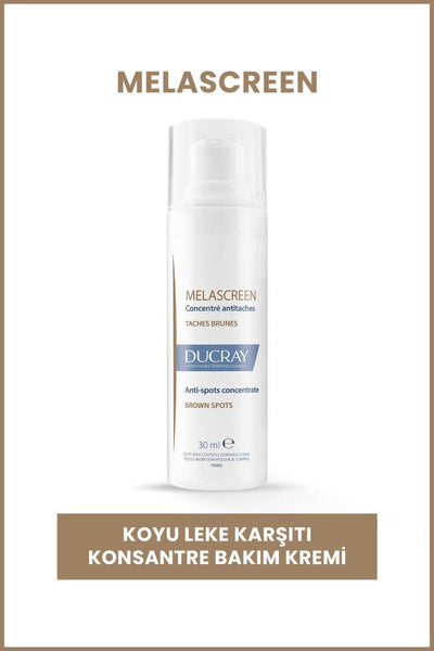 Ducray Melascreen Concentrated Care Cream for Dark Spots - Dermatologically Tested, Hyperpigmentation Treatment, 1.01 fl