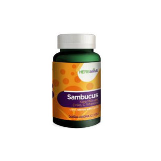 herbasist sambucus chewable tablets front view, herbasist sambucus chewable tablets nutritional information Herbasist Sambucus - Chewable Tablet Supplement | 30 Count Herbasist Sambucus - Chewable Tablet Supplement herbasist, sambucus, chewable-tablets, immune-support, vitamin-c, elderberry, zinc, children-supplement, adults-supplement, ai-generated