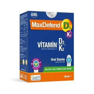Maxdefend Vitamin D3 & K2 Oral Drops - 1000 IU D3, Bone Health & Immune Support Supplement Maxdefend D3K2 Oral Drops - Bone Health & Immune Support Vitamin D3 supplement, Vitamin K2 supplement, Oral drops, Dietary supplement for bone health, Immune system support, Health supplements, Bone health support, Immune function, Vitamin D3 deficiency, Vitamin K2 deficiency, Dietary health, Wellness products, Supplement for adults, Health and wellness, Nutritional supplements
