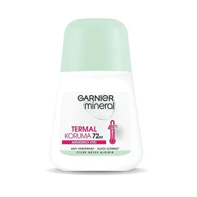 Garnier Mineral Roll-On Anti-Perspirant Deodorant - 72 Hour Protection, Natural Ingredients, Dermatologically Tested