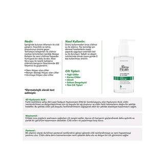 Rimu Health: Gentle Facial Cleansing Gel for Oily & Combination Skin - Hydrating, Barrier Repair, Acne & Sebum Control - Aloe Vera & Niacinamide Rimu Health Facial Cleansing Gel - Oily/Combo Skin - Hydrate & Repair facial cleansing gel, oily skin cleanser, combination skin cleanser, skin barrier repair, hydrating face wash, acne face wash, sebum control cleanser, niacinamide cleanser, aloe vera face wash, face wash, cleanser, oily skin, combination skin, acne prone skin, sebum balance, niacinamide, aloe ver