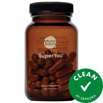 SuperYou Daily Stress Management Refillable Supplement - Adaptogenic Herbs for Energy and Focus