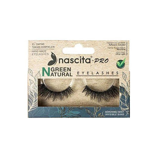 Nascita Natural Vegan Green False Eyelashes 114 - Handmade, 3D Volume, Smoky Eye Effect Nascita Natural Vegan Green False Eyelashes - Handmade 3D Volume Natural Vegan False Eyelashes, Green False Eyelashes, Handmade Eyelashes, 3D False Eyelashes, Vegan Beauty Products, Cruelty-Free Cosmetics, Natural Beauty Products, Specialty Cosmetic Products, False Eyelashes, Vegan Eyelashes, Green Eyelashes, Handmade Cosmetics