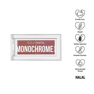 Show by Pastel Monochrome Duo Eyes İkili Far Paleti 29 It’s Cherry - Cruelty-Free Eyeshadow Palette with 12 Versatile Shades Cruelty-Free Eyeshadow Palette - Show by Pastel eyeshadow palette, cruelty-free makeup, gluten-free cosmetics, paraben-free beauty products, halal-certified makeup, natural makeup looks, minimalist makeup, portable makeup, dermatologically tested cosmetics, halal-certified cosmetics, Show by Pastel, eyeshadow, makeup palette, vegan makeup, ethical cosmetics