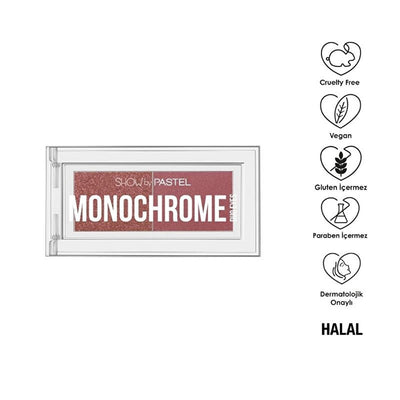 Show by Pastel Monochrome Duo Eyes İkili Far Paleti 29 It’s Cherry - Cruelty-Free Eyeshadow Palette with 12 Versatile Sh