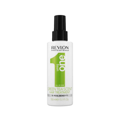 Revlon Uniq One All In Green Tea 10-in-1 Hair Care Spray - Nourishing, Styling, and Protecting Hair with Antioxidant Pro