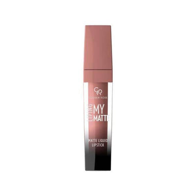 Golden Rose My Matte Liquid Lipstick - #03: Long-Lasting, Comfortable, Non-Drying Red Matte Lipstick for a Modern Sophis
