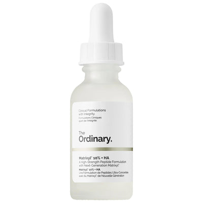 Matrixyl 10% + HA Facial Serum: Advanced Anti-Aging, Wrinkle Reduction, Fine Line Treatment - Vegan, Cruelty-Free & Hyal