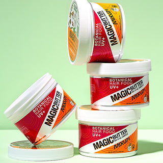 Mixup Magic Butter Leave-In Hair Care Cream: Vegan Formula for Shine, Strength & UV Protection - 8.45 fl oz Mixup Magic Butter: Vegan Leave-In Hair Cream - Shine & Protect leave in hair cream, vegan hair care, cruelty free hair products, hair strengthening cream, UV protection hair cream, hair oil blend, hair repair cream, Mixup Magic Butter, hair shine enhancer, hair breakage protection, Hair Care Cream, leave-in conditioner, natural hair care, sun protection, hair nourishment, hair repair, healthy hair, d