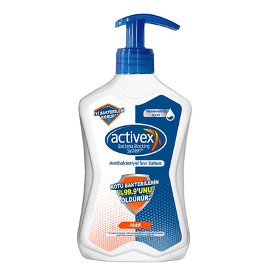 Activex Antibacterial Liquid Hand Soap: Kills 99.9% of Bacteria & Moisturizes. For Home, Office, & On-the-Go Hand Hygien