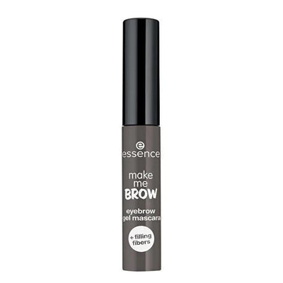 Essence Make Me Brow Eyebrow Mascara Gel - Tinted Brow Gel for Fuller, Shaped Brows - Fiber-Enriched Eyebrow Filler