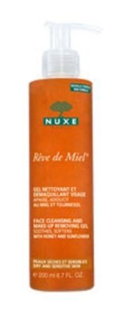 Nuxe Reve de Miel Gel Nettoyant et Demaquillant Visage 200ml
