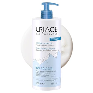 Uriage Creme Lavante Face Body Hair Cleansing Cream 500ml