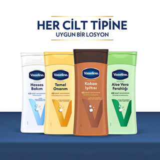 Vaseline Cocoa Glow Body Lotion 200ml - Deep Moisturizing Formula | Hydrating