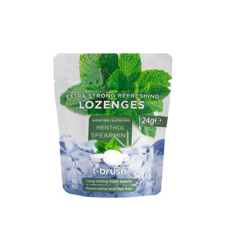 T-Brush Eucalyptus Mint Breath Freshener Pastilles - 40 Tablets, Oral Hygiene & Bad Breath Prevention T-Brush Eucalyptus Mint Breath Freshener - 40 Tablets breath freshener, eucalyptus mint pastilles, oral hygiene products, mint flavored tablets, bad breath prevention, oral care, fresh breath, confidence boost, on-the-go oral care, T-Brush products