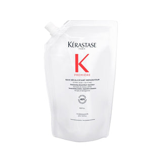 Kerastase Premiere Repairing Shampoo for Damaged Hair - 500ml Refill, Decalcifying & Nourishing Kerastase Premiere Repairing Shampoo - 500ml Refill Kerastase Premiere, repairing shampoo for damaged hair, decalcifying shampoo, high-end hair care, damaged hair repair, hair care, luxury hair products, nourishing shampoo, repairing shampoo, 500ml refill, Kerastase, damaged hair, hair repair, hair nourishment