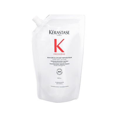 Kerastase Premiere Repairing Shampoo for Damaged Hair - 500ml Refill, Decalcifying & Nourishing