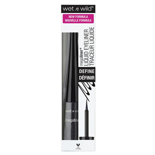 wet n wild MegaLiner Liquid Eyeliner Black - Precise, Long-Lasting Eye Makeup wet n wild MegaLiner Liquid Eyeliner Black liquid eyeliner, precise eyeliner, long-lasting eyeliner, wet n wild MegaLiner, black eyeliner, makeup, cosmetics, eye makeup, beauty products, precise application, versatile eyeliner, comfortable makeup, long-lasting makeup, dramatic eye looks, natural eye looks, special occasion makeup, cosplay makeup