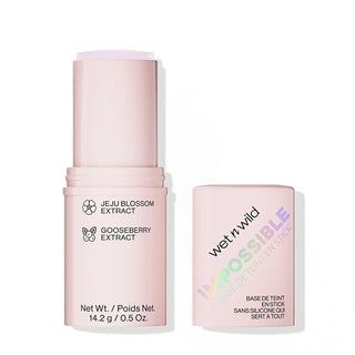 Wet n Wild Impossible Primer/Baz Stick - Mattifying & Hydrating Makeup Primer Stick for Smooth Application Wet n Wild Primer Stick for Mattifying & Hydrating Skin makeup primer stick, mattifying primer, hydrating primer, oil-free primer, silicone-free primer, natural ingredient primer, beauty essentials, skincare, makeup, cosmetics, Wet n Wild, flawless finish, long-lasting makeup, daily makeup, special occasion makeup