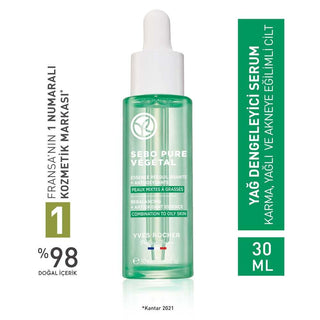 Sebo Pure Vegetal Antioksidan Cilt Serumu - Karma ve Yağlı Ciltler için Bitkisel Salisilik Asit ile Sebum Kontrolü Sebo Pure Antioksidan Serum - Sebum Kontrolü Antioksidan Cilt Serumu, Karma ve Yağlı Cilt Bakımı, Bitkisel Salisilik Asit, Sebum Kontrolü, Gözenekleri Sıkılaştırma, Cilt Bakım Ürünleri, Yağlı Cilt Çözümleri, Antioksidan İçerikli Ürünler
