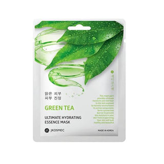 JKosmec Ultimate Hydrating Green Tea Face Mask Sheet - Natural Skincare for Dry, Sensitive Skin JKosmec Green Tea Face Mask for Hydration & Soothing hydrating face mask, green tea face mask, natural skincare, soothing face mask, sheet mask, dry skin relief, sensitive skin care, green tea benefits, antioxidant skincare, moisturizing face mask