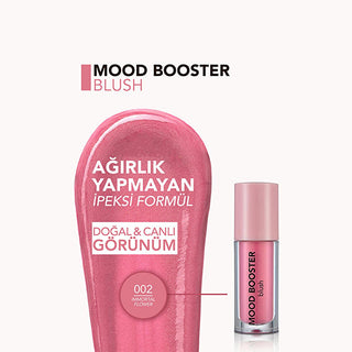 Flormar Mood Booster Liquid Blush: Natural Glow & Radiant Finish - Long Lasting Shimmer Blush with Green Tea Extract Flormar Liquid Blush: Natural Glow & Radiant Finish liquid blush, shimmer blush, natural glow blush, Flormar Mood Booster blush, long lasting liquid blush, green tea blush, radiant finish blush, pigmented liquid blush, natural shimmer blush, blush, liquid makeup, shimmer makeup, radiant makeup, green tea extract, long lasting, easy to apply, blendable, makeup, cosmetics, beauty, face makeup, 