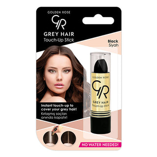 Golden Rose Grey Hair Touch-Up Stick - Black | Convenient Use