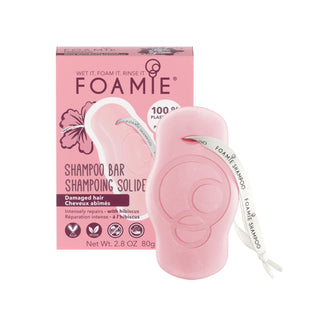 Foamie Hibiskiss Shampoo Bar - Natural Hair Care, 80g Sulfate-Free Solid Shampoo for Environmentally Conscious Foamie Hibiskiss Shampoo Bar - Sulfate-Free & Eco-Friendly shampoo bar, hibiscus shampoo, solid shampoo, natural hair care, sustainable beauty, eco-friendly hair products, sulfate-free shampoo, travel-friendly hair care, sustainable living products, gentle hair care, environmentally conscious products