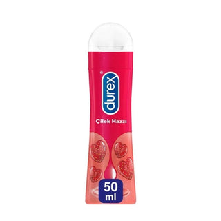 Durex Strawberry Flavored Personal Lubricant - Water-Based, Sugar-Free, 1.69 fl oz Durex Strawberry Lubricant - Water-Based & Sugar-Free personal lubricant, flavored lubricant, strawberry lubricant, water-based lubricant, sugar-free lubricant, intimate care, adult products, Durex, pleasure enhancement, sexual wellness