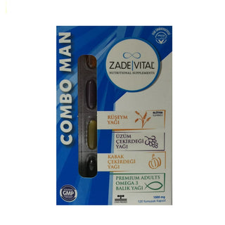 Zade Vital Combo Man 120 Capsules