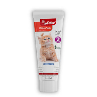 Biofeline Kitten & Mother Cat Supplement Paste: Boost Growth, Immunity with Taurine, Calcium & Omega-6 - Palatable Vitamin & Mineral Rich Formula Biofeline Cat Supplement: Kitten & Mother - Growth & Immunity Boost kitten supplement, cat pregnancy supplement, nursing cat supplement, taurine supplement cat, calcium supplement cat, omega-6 cat supplement, cat vitamin paste, cat mineral paste, cat growth supplement, Biofeline cat supplement, cat supplement paste, feline supplement, cat vitamins, cat minerals, p