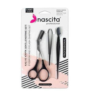Nascita Eyebrow Shaping Kit: Achieve Perfect Brows with Scissors, Tweezers & Razor - Facial Hair Removal Tool for Women Nascita Eyebrow Shaping Kit - Perfect Brows at Home eyebrow shaping kit, facial hair removal tool, eyebrow scissors, eyebrow razor, face razor for women, eyebrow tweezers, eyebrow grooming set, at home eyebrow shaping, stainless steel eyebrow razor, eyebrow trimming kit, eyebrow shaping, facial hair removal, eyebrow trimming, eyebrow maintenance, grooming, beauty, personal care, women's gr