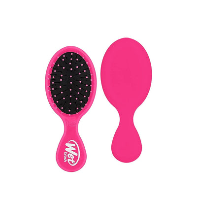 Wet Brush Mini Detangler Pink Hair Brush - Gentle Detangling for Wet Hair, Travel-Friendly
