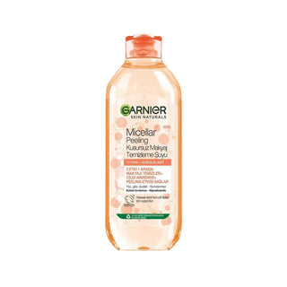 Garnier Micellar Cleansing Water with Peeling Properties for Gentle Makeup Removal - 400ml, Effective Skincare Solution Garnier Micellar Cleansing Water - Effective Makeup Removal Micellar Cleansing Water, Makeup Removal, Garnier Skincare, Gentle Exfoliation, Effective Cleansing, Skincare, Beauty Products, Cleansing Solution, Gentle Skincare, Makeup Remover, Skincare Routine, Travel Skincare, Daily Skincare, Garnier Products