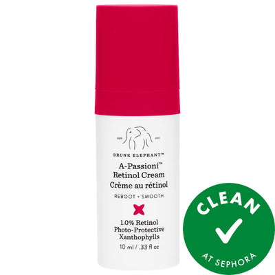 Drunk Elephant Mini A-Passioniª 1.0% Vegan Retinol Cream: Anti-Aging, Wrinkle & Fine Line Treatment, Improve Skin Textur