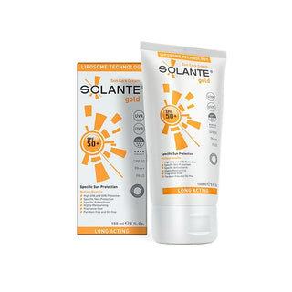 solante-gold-spf-50-sunscreen-cream, solante-gold-sunscreen-product-image Solante Gold SPF 50+ Sunscreen Cream - Oil-Free | 150 ml Solante Gold SPF 50+ Sunscreen Cream | 150 ml solante, sunscreen, spf-50, oil-free, skincare, sun-protection, adults, oily-skin, ai-generated, cream