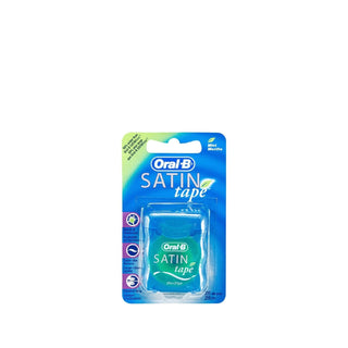 Oral-B Dental Floss Satin Tape Mint 25m - Effective Interdental Cleaning for Fresh Breath Oral-B Satin Tape Floss Mint 25m dental floss, mint flavored floss, oral hygiene, interdental cleaning, Oral-B Satin Tape, oral care, dental care, flossing, mint flavor, satin tape design, oral health, gingivitis prevention, bad breath solution, dental hygiene products