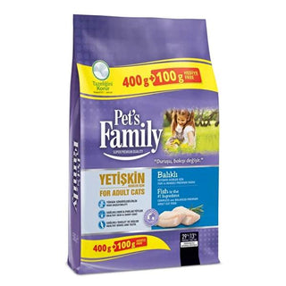 Pet's Family Premium Adult Cat Food - Fish-Based Recipe for Balanced Nutrition Premium Adult Cat Food - Fish-Based | Pet's Family cat food, adult cat food, fish-based cat food, premium cat food, balanced cat nutrition, cat nutrition, feline health, pet food, premium pet food, natural cat food, balanced diet for cats