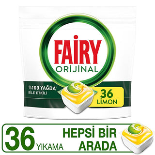fairy dishwasher detergent capsules lemon scented, packaging of fairy detergent capsules, fairy lemon scented dishwasher detergent in use Fairy Dishwasher Detergent Capsules - Lemon Scent - Powerful Cleaning | 36 Washes Fairy Dishwasher Detergent Capsules - Lemon Scent | 36 Washes fairy, dishwasher-detergent, cleaning-capsules, lemon-scent, powerful-cleaning, stubborn-grease, easy-to-use, kitchen-cleaning, ai-generated, dishwashing