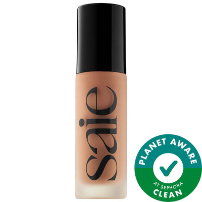 Glowy Super Skin Tint Foundation - Hyaluronic Acid, Vegan, Gluten-Free, Cruelty-Free | Hydrating, Medium Coverage, Natur