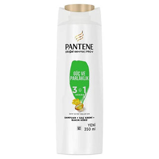Pantene 3-in-1 Shampoo, Conditioner, and Mask - Strengthens & Adds Shine to Weak Hair, 11.83 fl oz Pantene 3-in-1 Shampoo for Stronger Hair Pantene shampoo, 3-in-1 shampoo, hair care, sustainable hair products, Pro-V Nutrients, natural hair care, weak hair, damaged hair, nourishing shampoo, eco-friendly packaging, multifunctional hair care, hair strengthening, shine enhancer, convenient hair care, busy lifestyles, eco-conscious, recyclable packaging