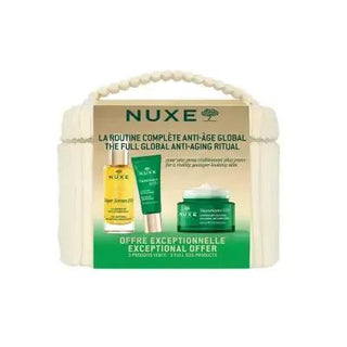 Nuxe Nuxuriance Ultra Anti-Aging Skincare Set: Wrinkle Reduction, Firming & Plant-Based Renewal for Mature Skin Nuxe Anti-Aging Set: Reduce Wrinkles & Firm Skin Naturally Anti-aging skincare set, Nuxe Nuxuriance Ultra, Wrinkle reduction cream, Mature skin care, Plant based anti aging, Eye and lip wrinkle treatment, Skin firming cream, Facial serum, Safran and bougainvillea anti-aging, anti-aging, skincare, wrinkle cream, mature skin, plant-based, eye cream, lip cream, facial serum, saffron, bougainvillea, f
