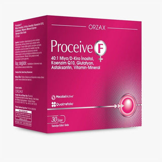 proceive f 30 sachet nutritional powder, proceive f supplement blend ingredients Proceive F 30 Sachet - Nutritional Powder Supplement | 30 Packs Proceive F 30 Sachet - Dietary Supplement for Adults dietary-supplement, health-and-wellness, proceive, adults, nutrition, inositol, coenzyme-q10, glutathione, multivitamins, ai-generated